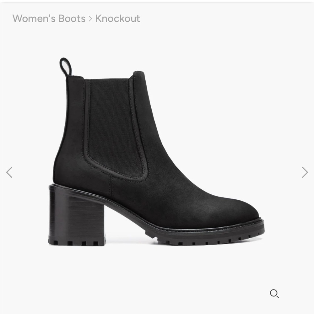 Thursday knockout boots matte black
